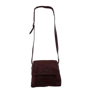 Coach Neoprene Brown Crossbody Bag - Size 8.5x11x2.5